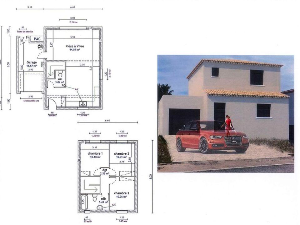 Villa i Frontignan, Herault - foto 1
