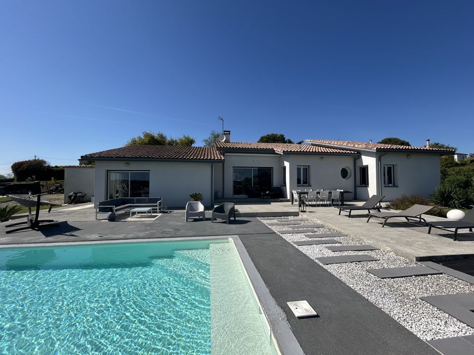 Villa i Sainte-Bazeille, Lot-et-Garonne - foto 1