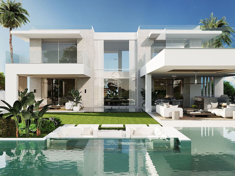 Villa i Marbella Golden Mile, Malaga - foto 1