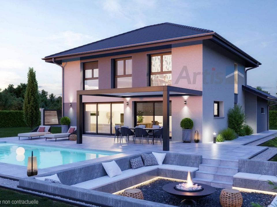 Villa i Saint-Genis-Pouilly, Ain - foto 1