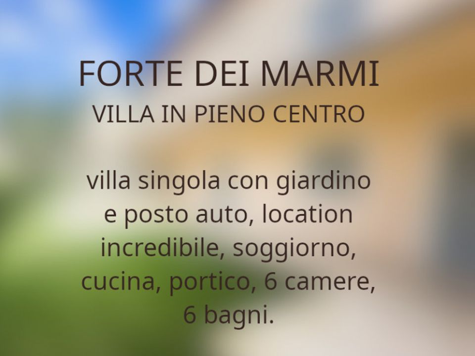 Villa i Forte dei Marmi, Lucca - bilde 1