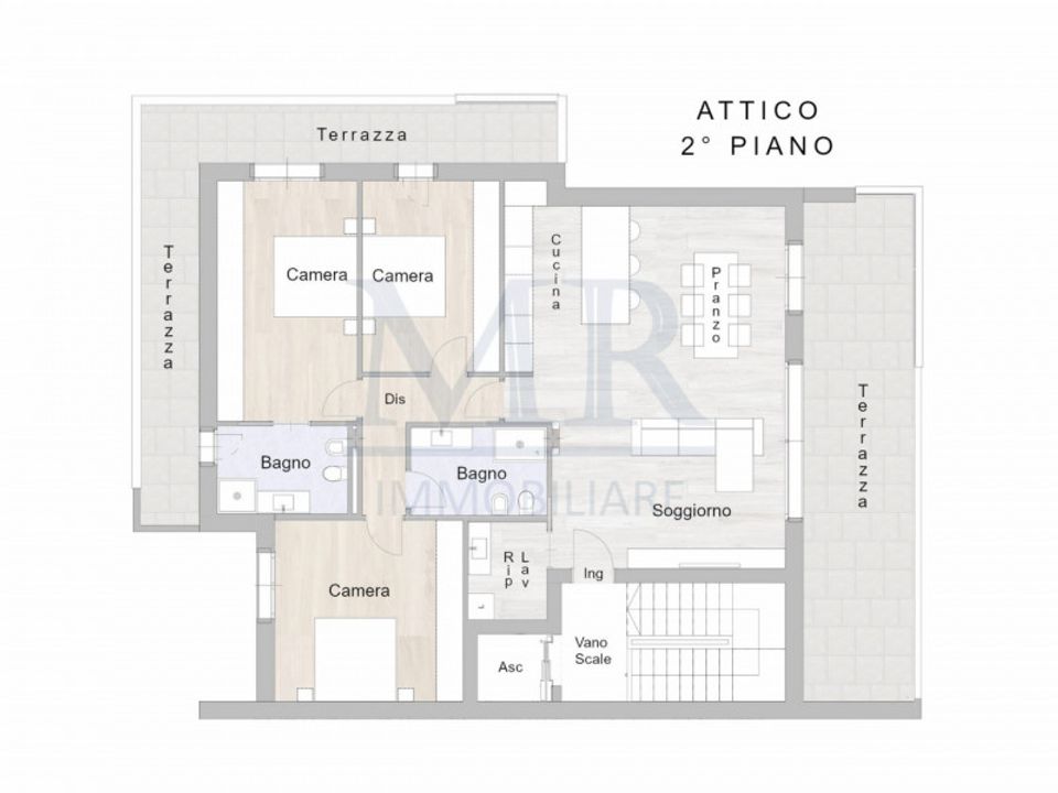 Penthouse i Padua, Padua - foto 2