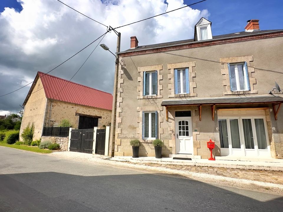Landsbyhus i Boussac, Creuse - foto 1