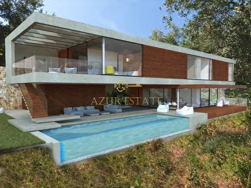 Villa i La Turbie, Alpes-Maritimes - foto 1