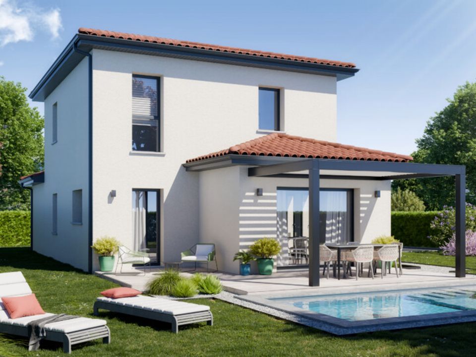 Villa i Fontaines-Saint-Martin, Rhone - foto 1