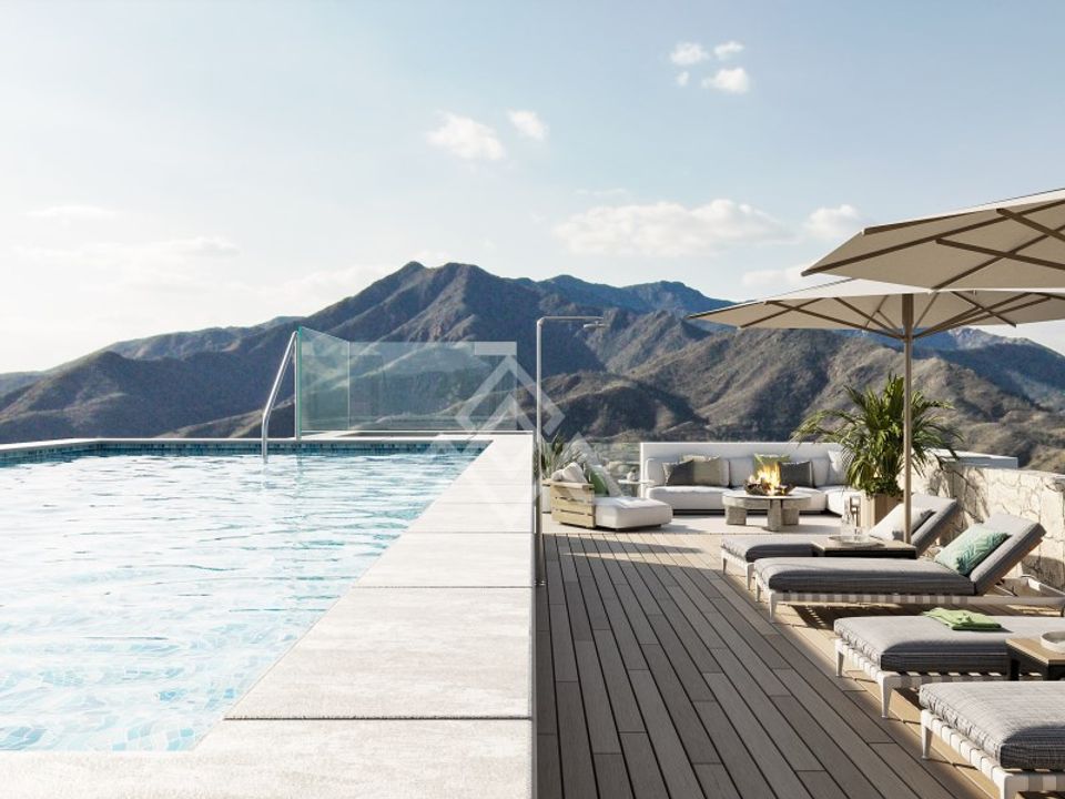 Penthouse i Ojen, Malaga - foto 1
