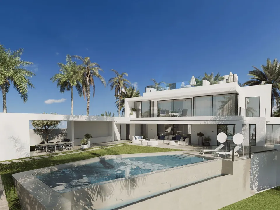 Villa i Marbella Golden Mile, Malaga - foto 1