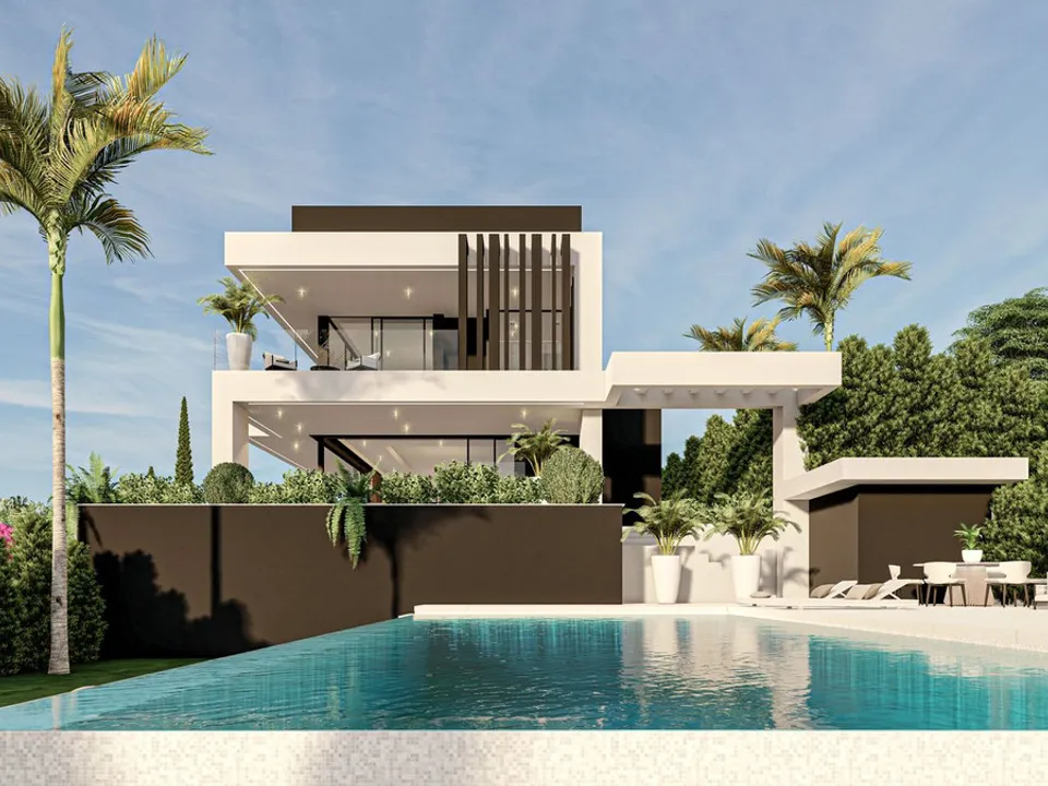 Villa i Marbella Golden Mile, Malaga - foto 1