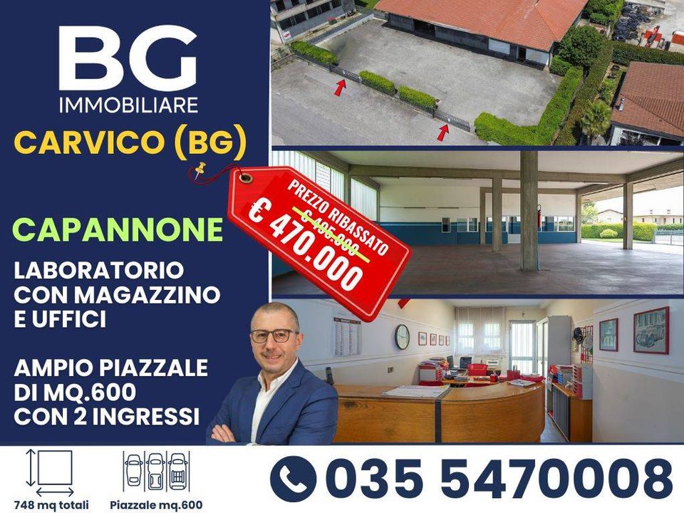 Erhvervsejendom i Carvico, Bergamo - foto 1
