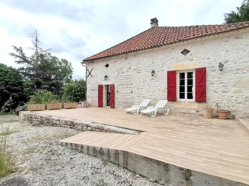 Villa i Cazideroque, Lot-et-Garonne - foto 1