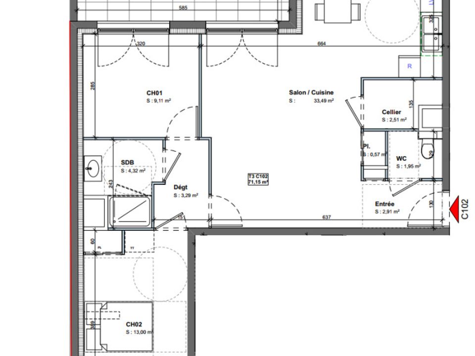 Apartament a La Grand-Croix, Loire - foto 3