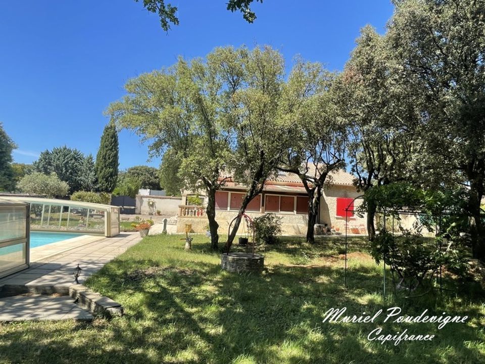 Villa i Uchaux, Vaucluse - bilde 1