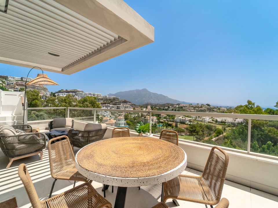 Penthouse i Benahavis, Malaga - foto 1