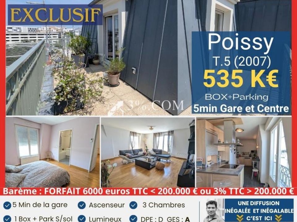 Lejlighed i Poissy, Yvelines - foto 1