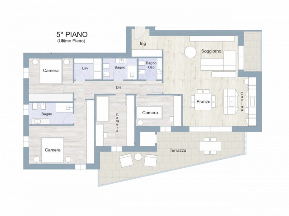 Penthouse i Padua, Padua - foto 2