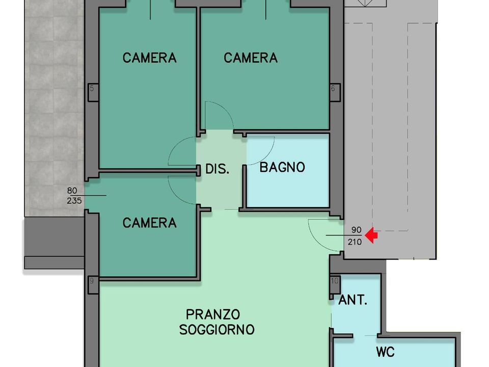 Leilighet i Altidona, Fermo - bilde 1