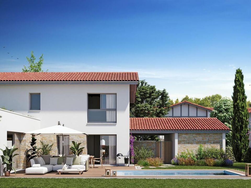 Villa i Anglet, Pyrenees-Atlantiques - bilde 1