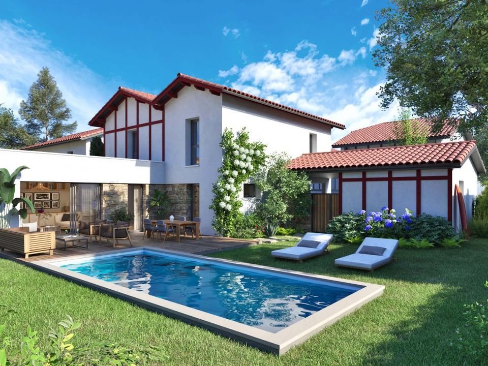 Villa i Anglet, Pyrenees-Atlantiques - bilde 4
