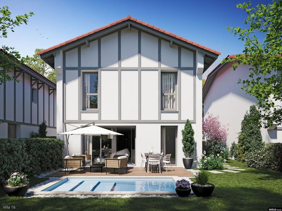 Villa i Anglet, Pyrenees-Atlantiques - bilde 1