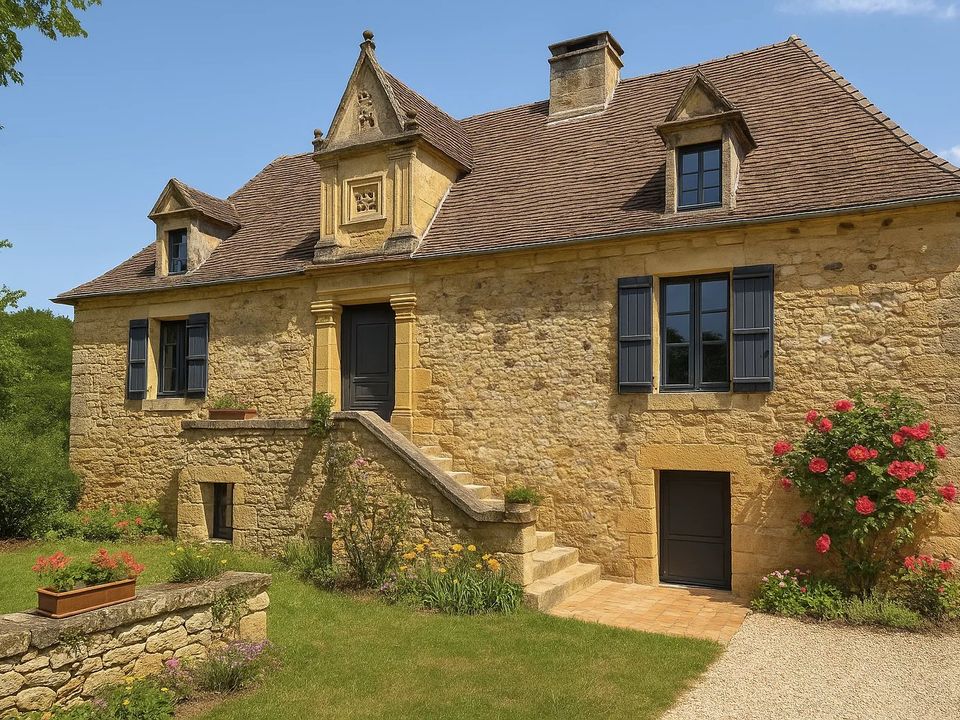 Villa i Payrignac, Lot - bilde 1