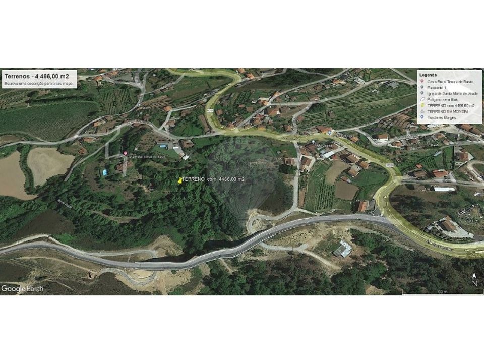 Tomt i Celorico de Basto, Braga - bilde 1