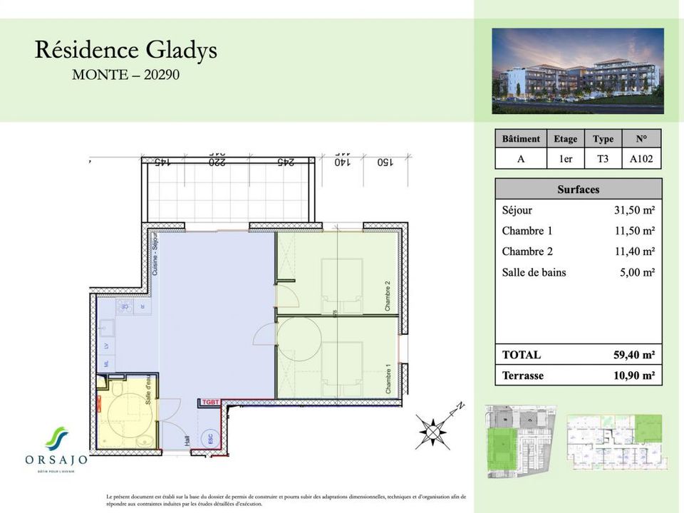 Apartament a Monte, Haute-Corse - foto 2