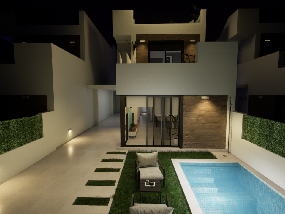 Villa i Los Alcazares, Murcia - foto 1