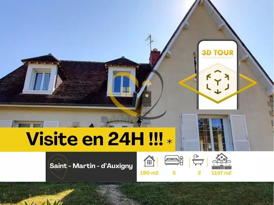 Villa i Saint-Martin-d'Auxigny, Cher - foto 1