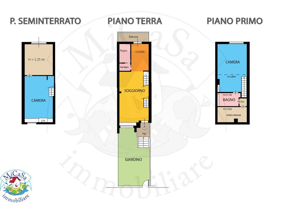 Rekkehus i Pisa, Pisa - bilde 3