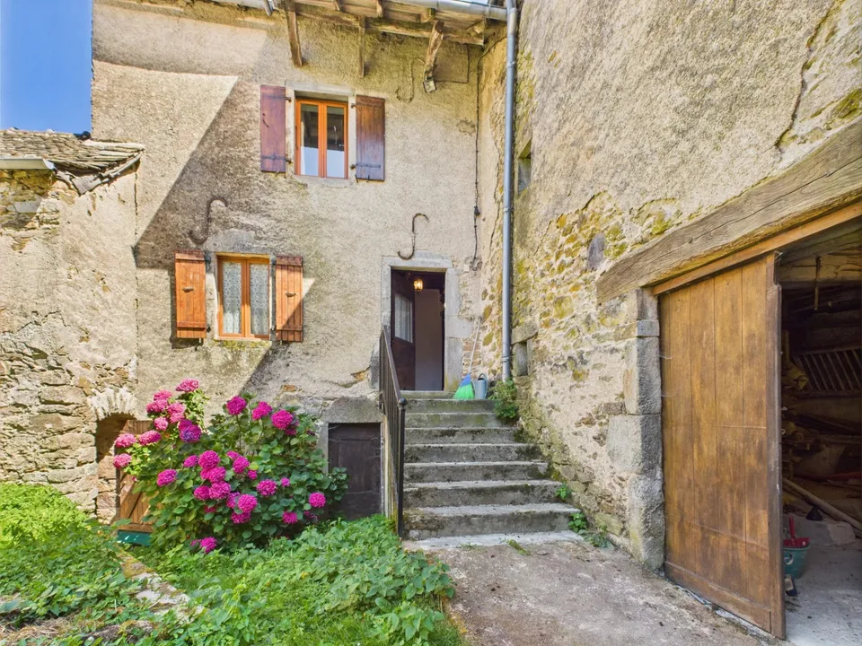Landsbyhus i Rieupeyroux, Aveyron - bilde 2