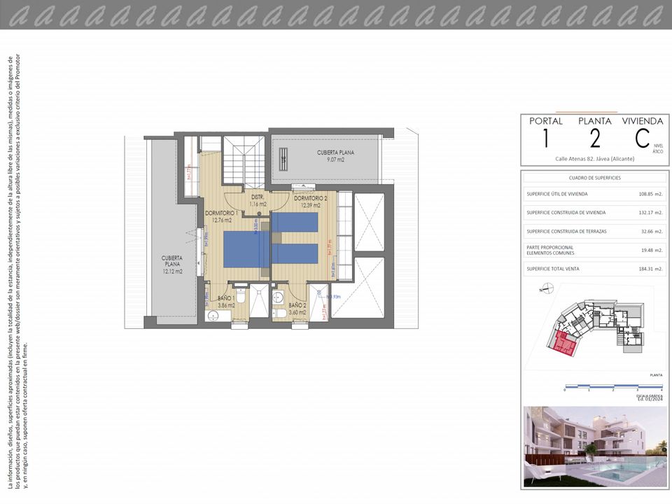 Penthouse i Javea, Alicante - foto 3
