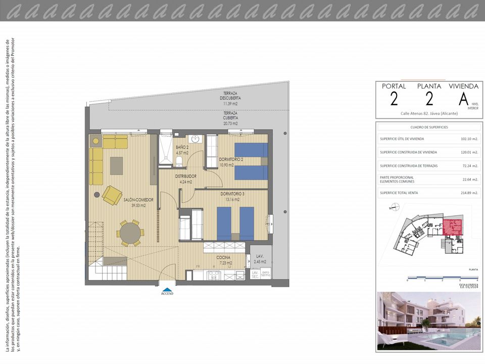 Penthouse i Javea, Alicante - foto 2