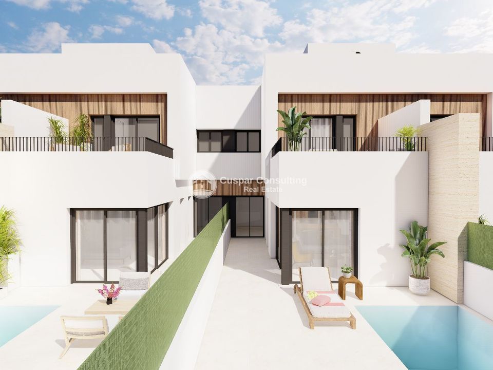 Rækkehus i Santiago De La Ribera, Murcia - foto 1