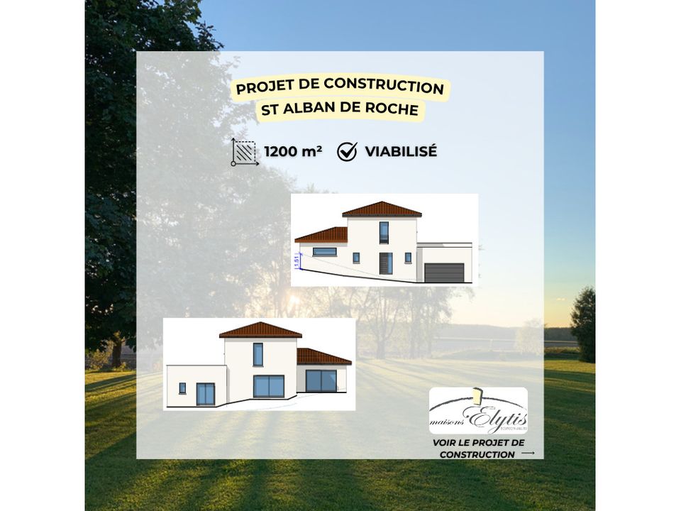 Villa i Saint-Alban-de-Roche, Isere - foto 1