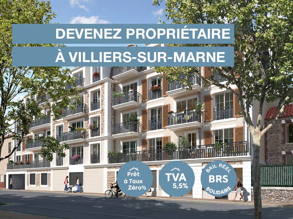 Lejlighed i Villiers-sur-Marne, Val-de-Marne - foto 1