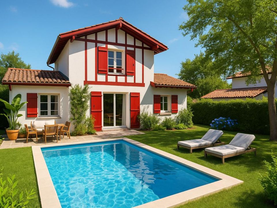 Villa i Anglet, Pyrenees-Atlantiques - bilde 1