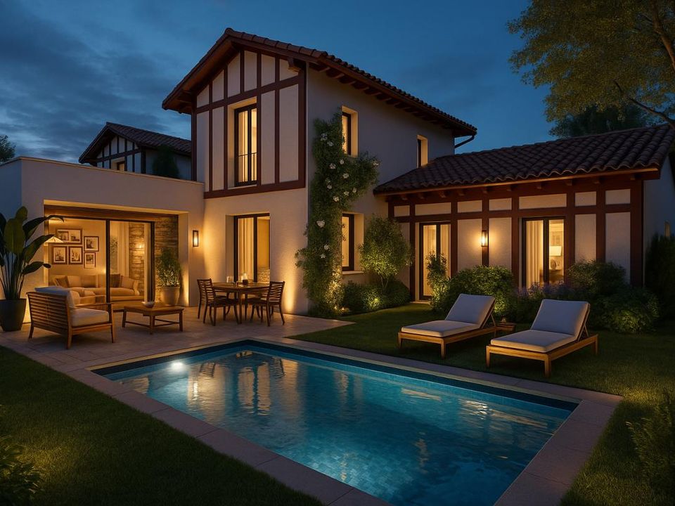 Villa i Anglet, Pyrenees-Atlantiques - bilde 3