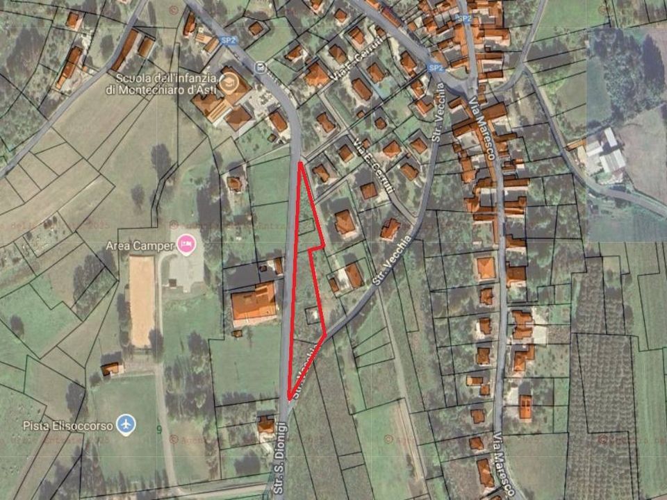 Tomt i Montechiaro d'Asti, Asti - bilde 1