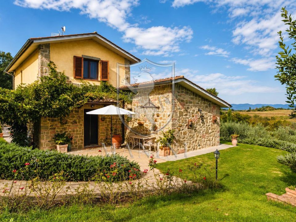 Herregård i Cortona, Arezzo - bilde 1