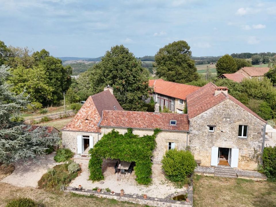 Villa i Carves, Dordogne - bilde 1