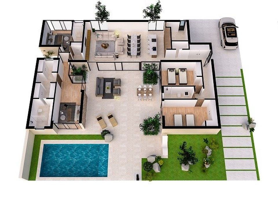 Villa i Banos Y Mendigo, Murcia - foto 5