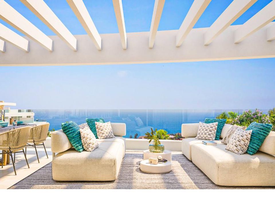 Penthouse i Mijas, Malaga - foto 1