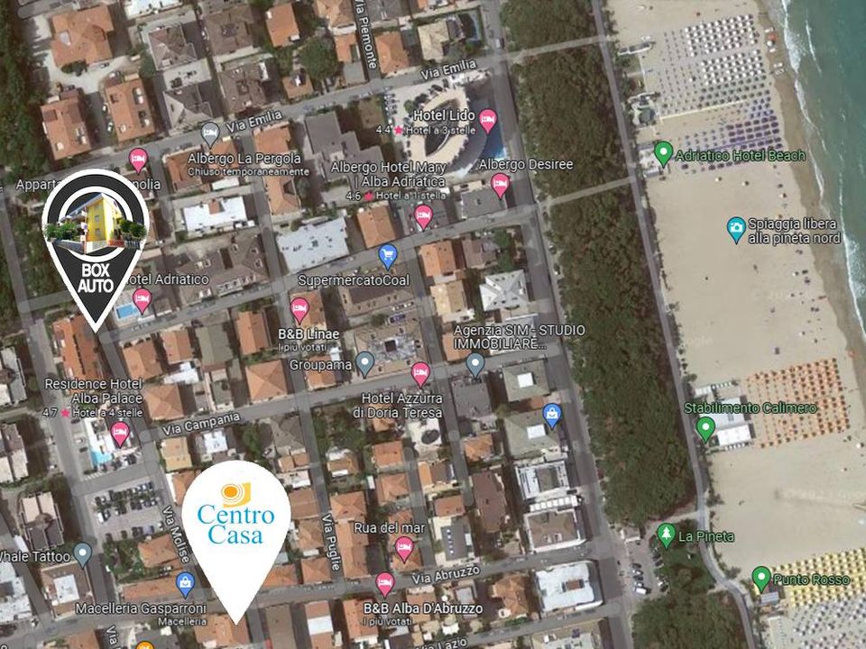 Parkeringsplads i Alba Adriatica, Teramo - foto 1