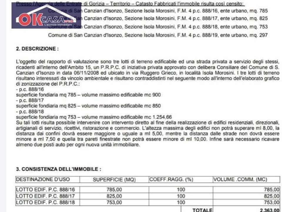 Tomt i San Canzian d'Isonzo, Gorizia - bilde 2