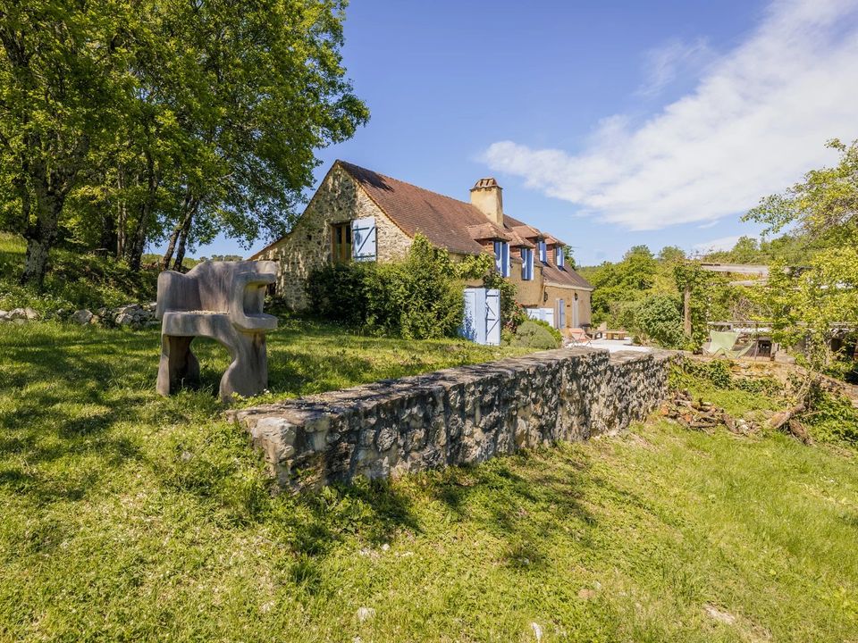 Villa i Saint-Pompont, Dordogne - bilde 1