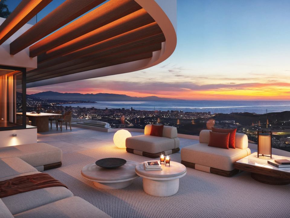 Penthouse i Mijas Costa, Malaga - foto 1