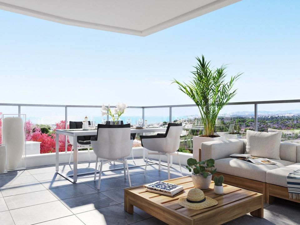 Penthouse i Mijas Costa, Malaga - foto 1