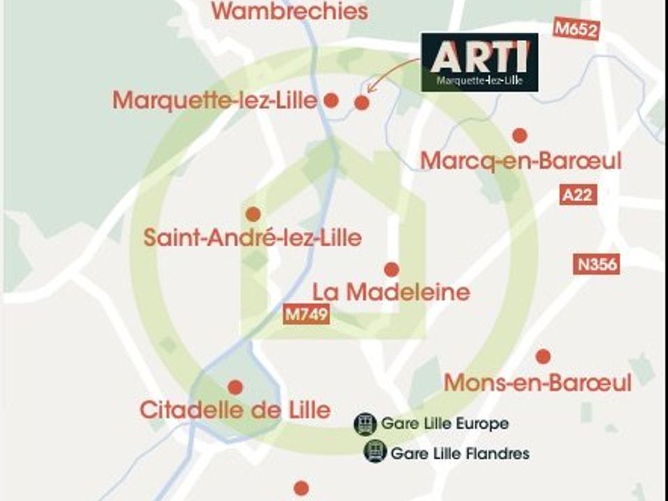 Lejlighed i Marquette-lez-Lille, Nord - foto 3