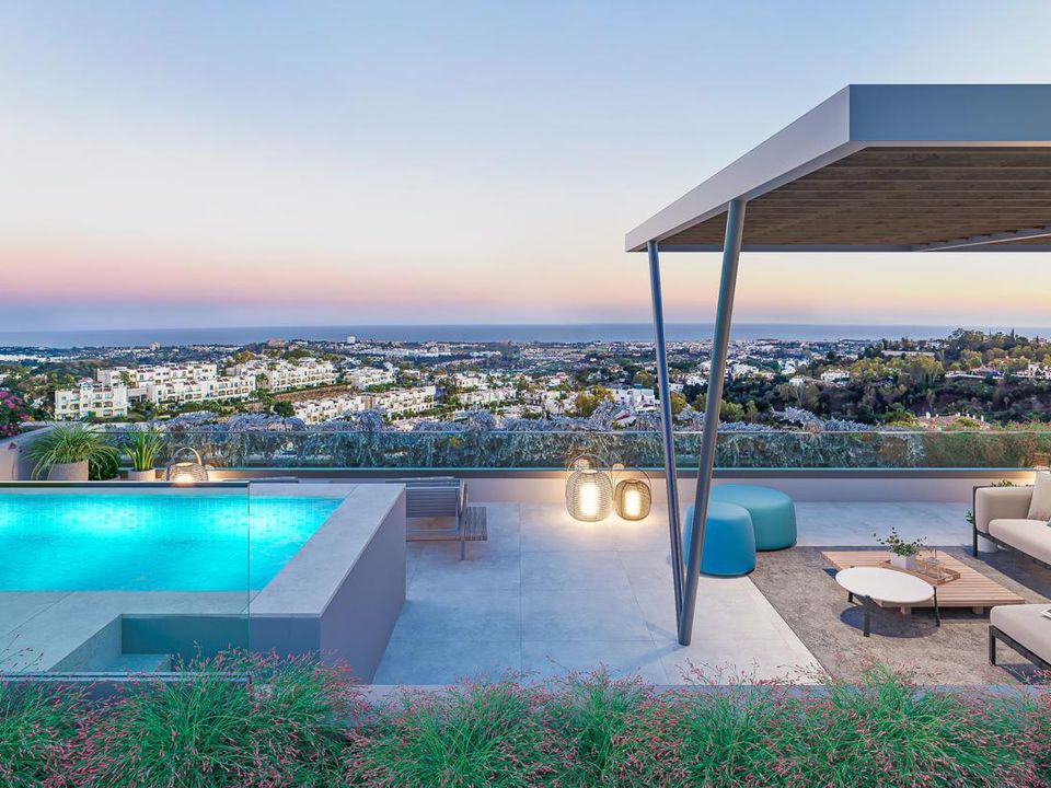 Penthouse i Benahavis, Malaga - foto 1