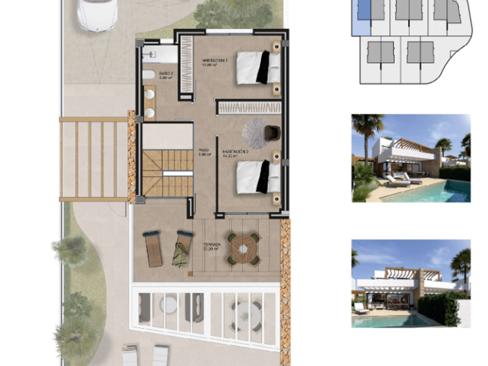 Rækkehus i Monforte Del Cid, Alicante - foto 1